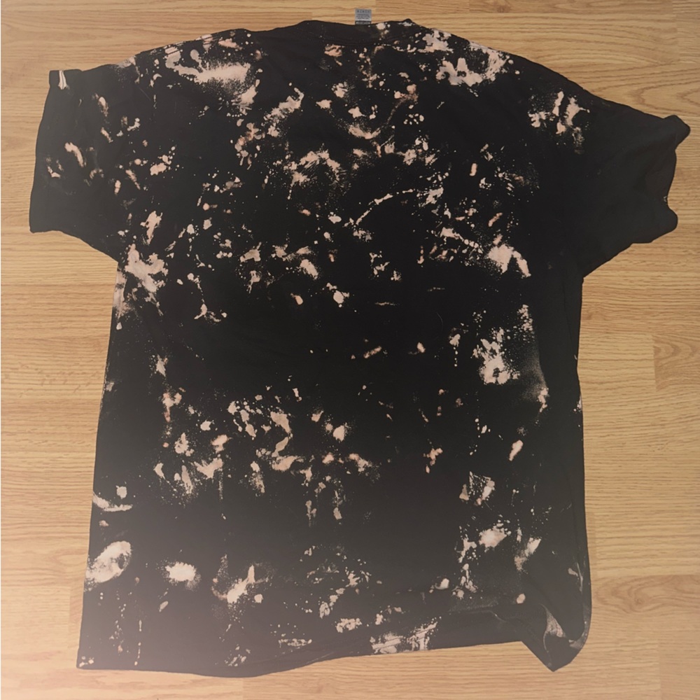 Splattered bleached shirt